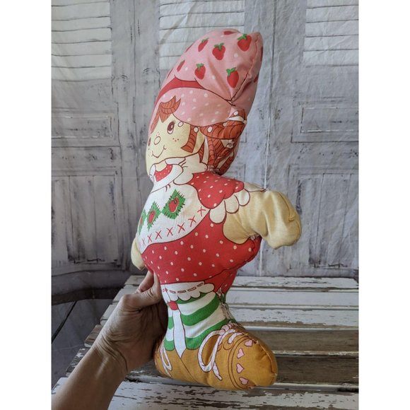 Vintage Strawberry Shortcake Large Doll Pillow Fab - Picture 2 of 9
